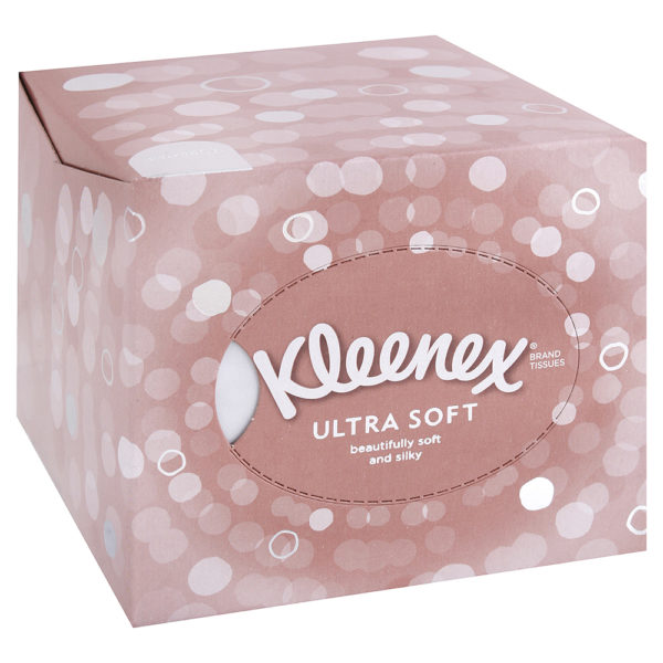 Kleenex 3-vrstvové hygienické vreckovky Ultra Soft box 48 ks