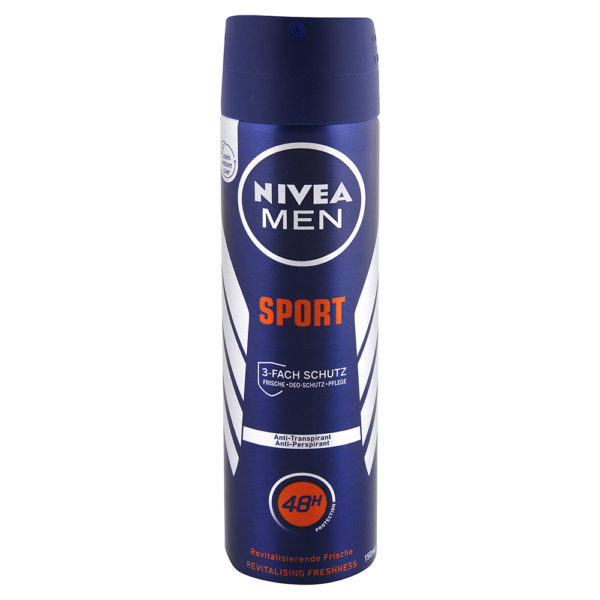 Nivea Men sprejový dezodorant pre mužov Sport 150 ml