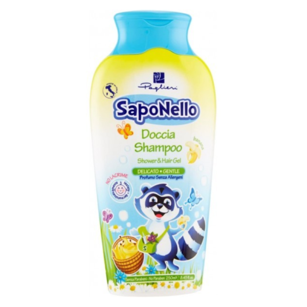 Saponello gél a jemný šampón 2v1 250 ml