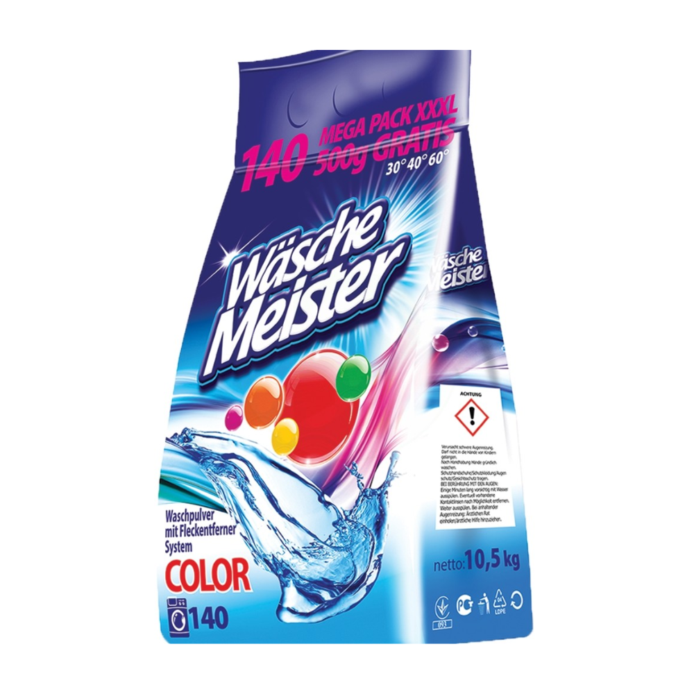 Wäsche Meister prášok na pranie Color 10