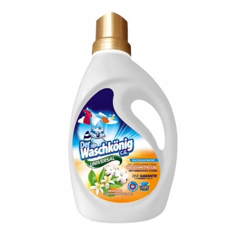 Waschkönig Universal prací gél Pomaranč 3 l / 100 praní