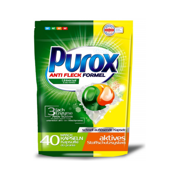 Purox Universal kapsule na pranie duo caps 40 ks