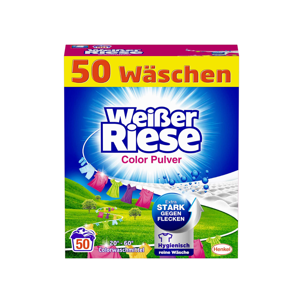Weisser Riese Color prášok na pranie farebnej bielizne 2