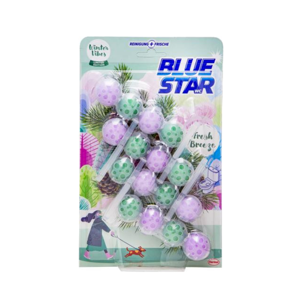 Blue Star Blau Aktiv WC blok Fresh Breeze 4 x 50 g