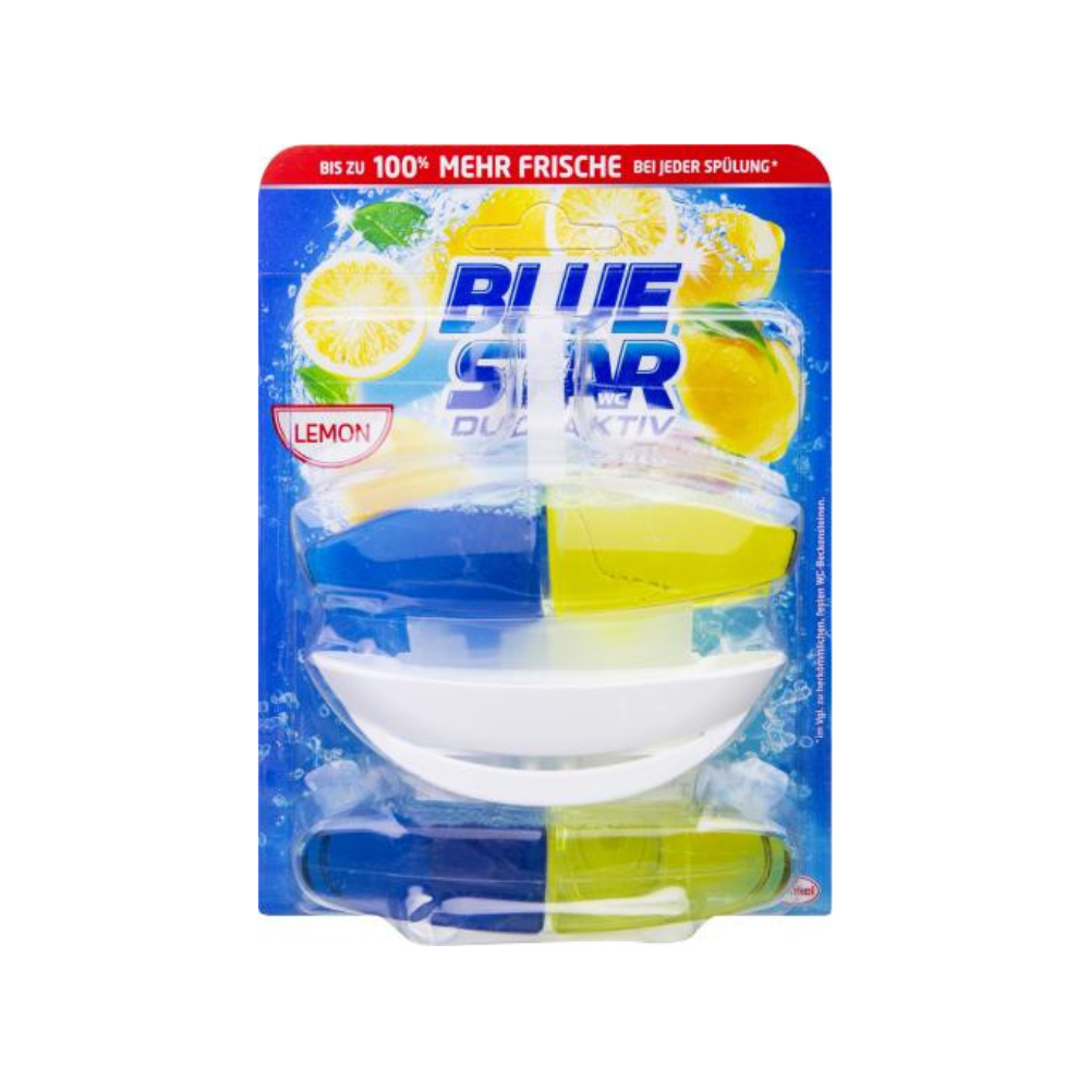 Blue Star Duo Aktiv WC blok Lemon 2 x 50 ml