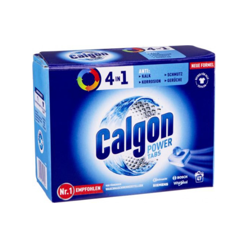 Calgon čistiace tablety do práčky 4v1 47 ks
