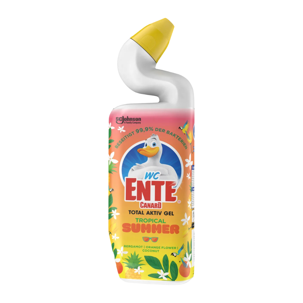 WC Ente Total Aktiv WC gel Summer Tropical 750 ml