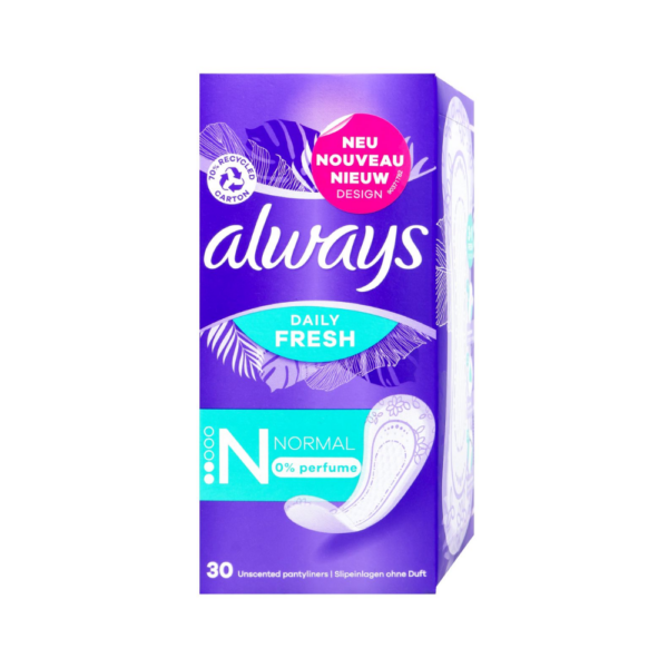 Always Dailies Fresh & Protect Normal intímky 30 ks