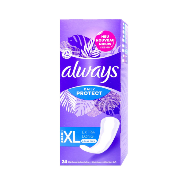 Always Daily Extra Protect intímky Long Plus 24 ks