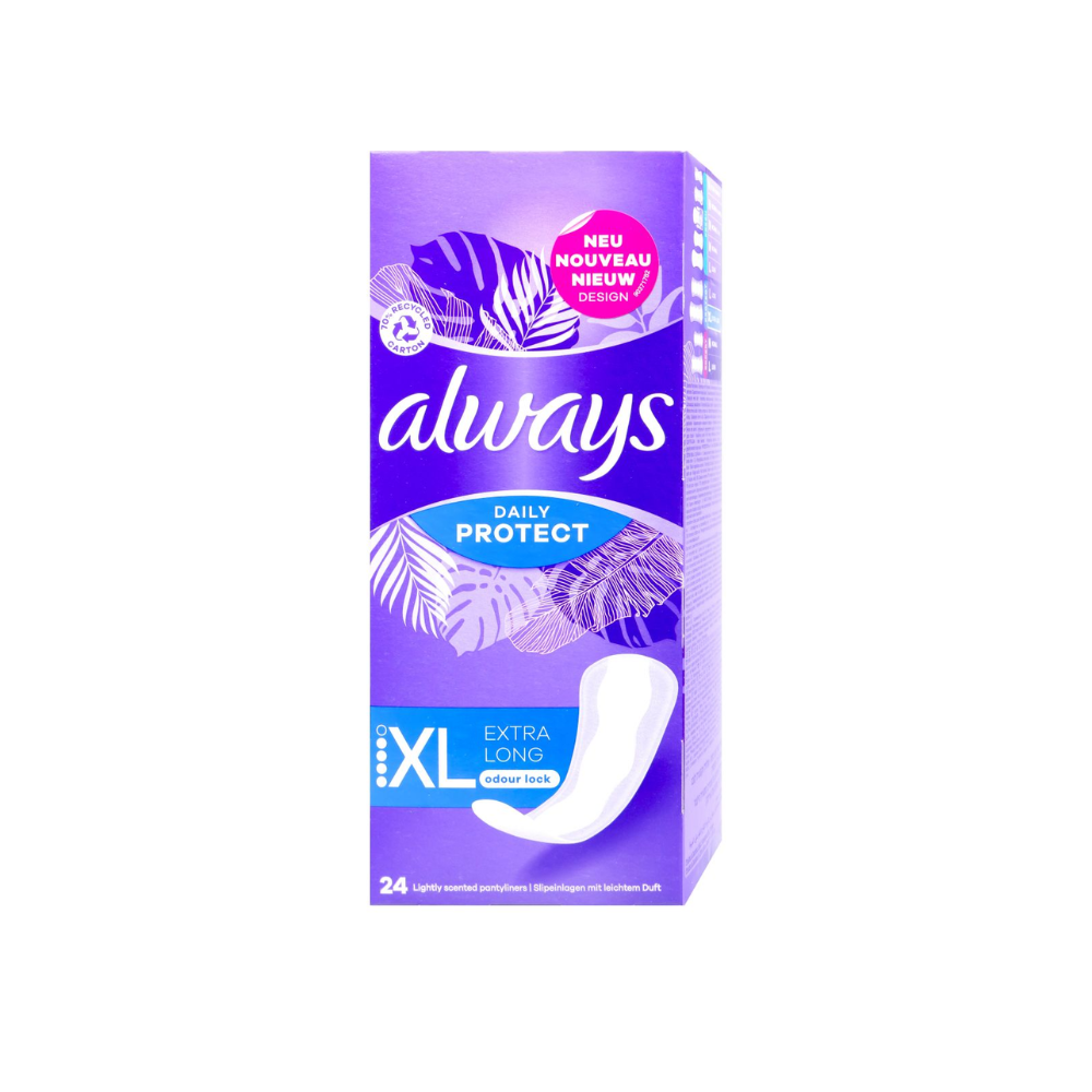 Always Discreet hygienické vložky intímky Long Plus 24 ks