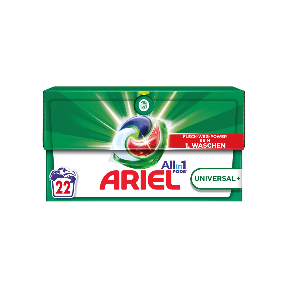 Ariel All in 1 Pods Universal+ kapsule na pranie 22 ks