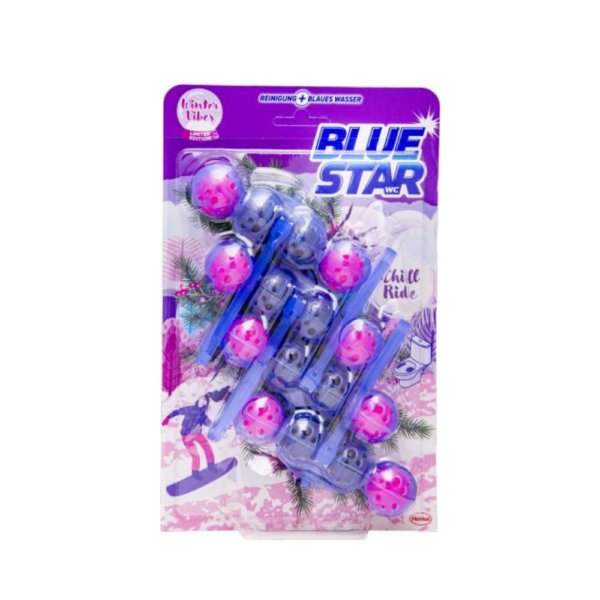 Blue Star Blau Aktiv WC blok Chill Ride 4 x 50 g