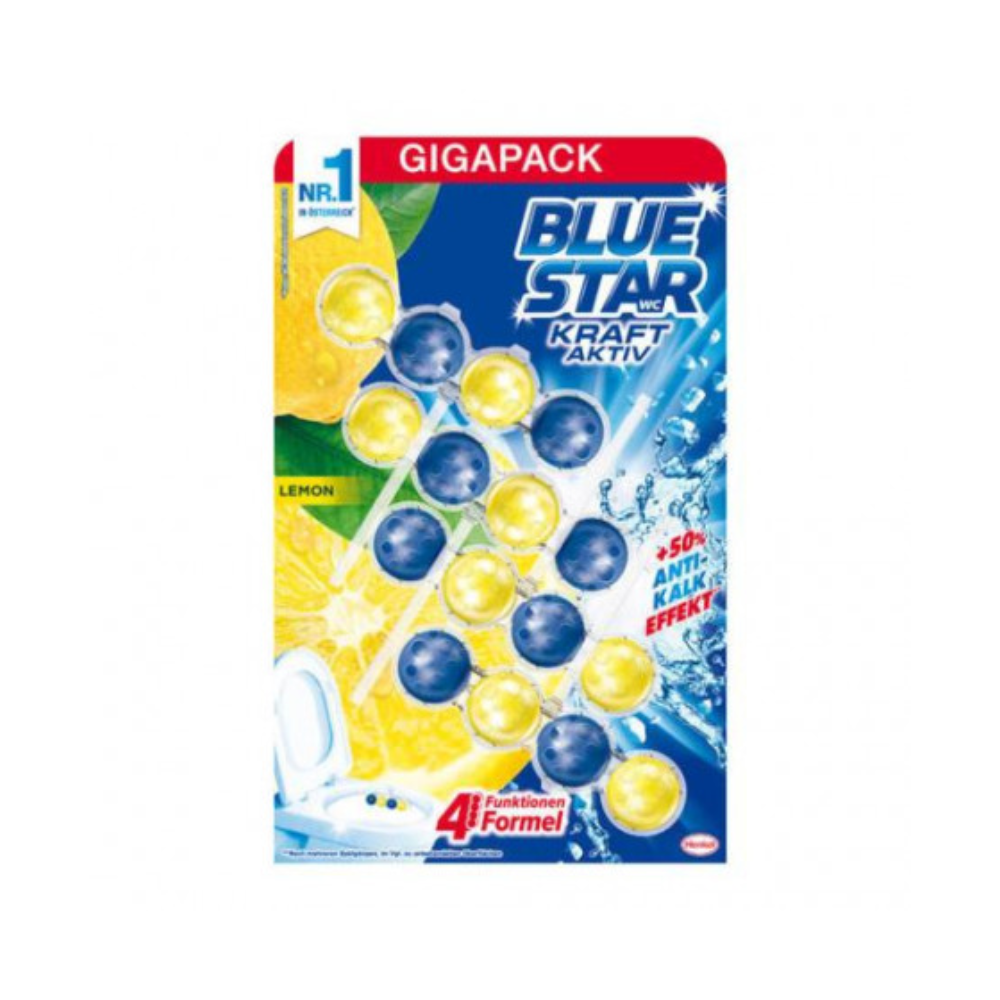 Blue Star Kraft Aktiv WC blok Lemon 4 x 50 g