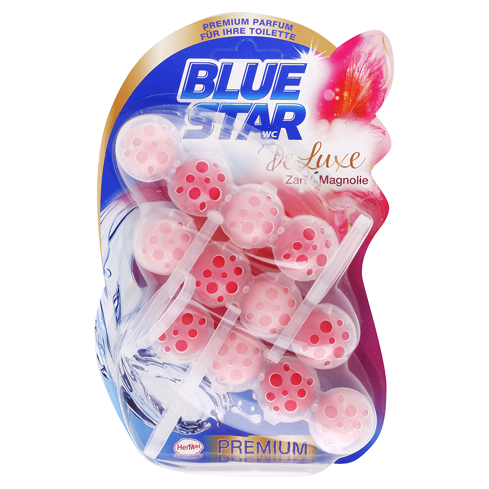 Blue Star DeLuxe WC blok Magnólia 3 x 50 g