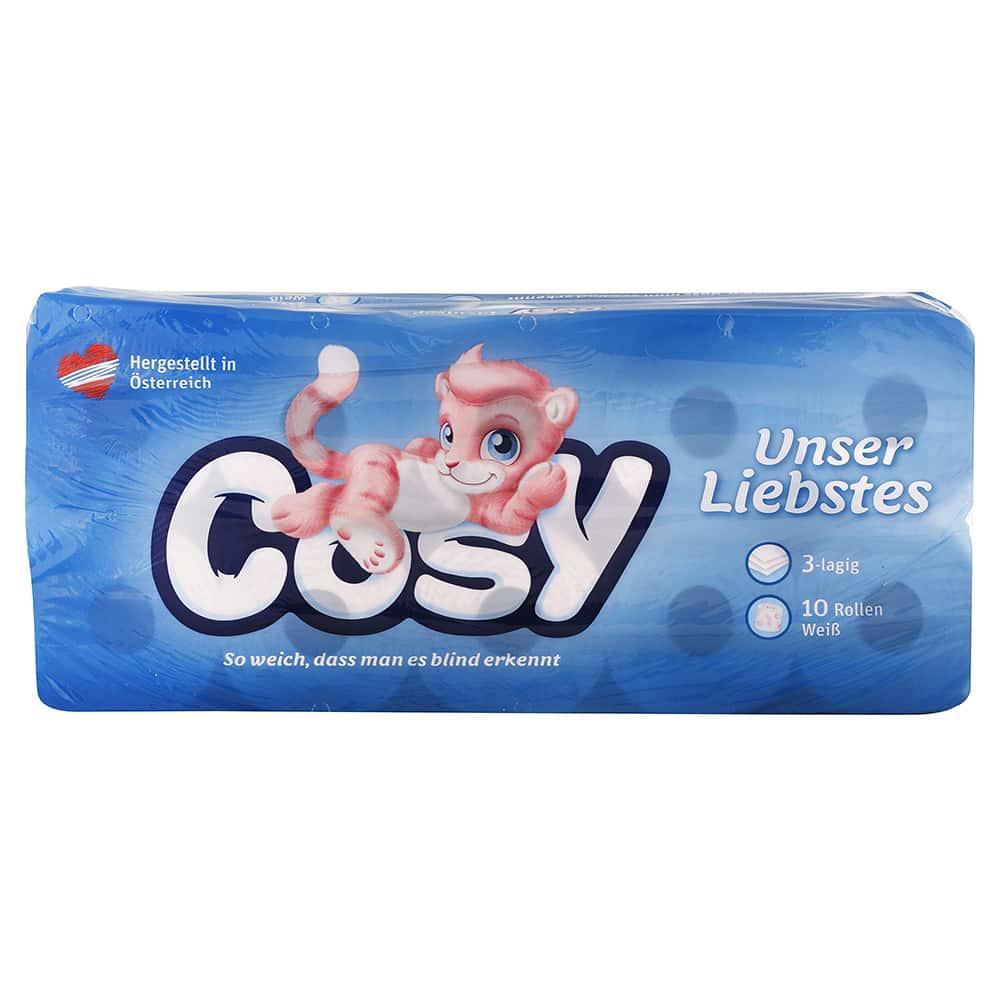 COSY toaletný papier 3-vrstvový 10 ks