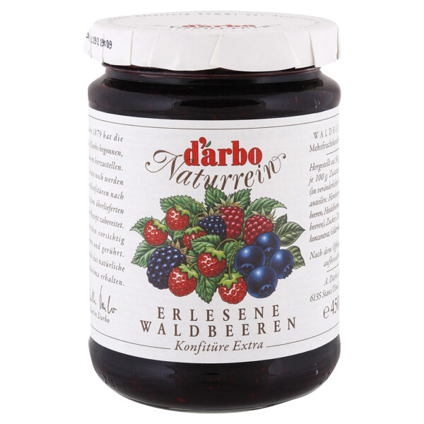 D'arbo džem lesné ovocie 450 g