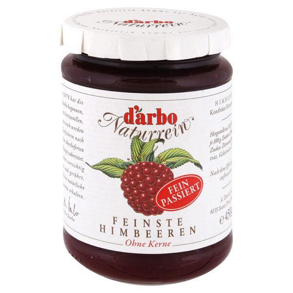 D'arbo pasírovaný džem Malina 450 g