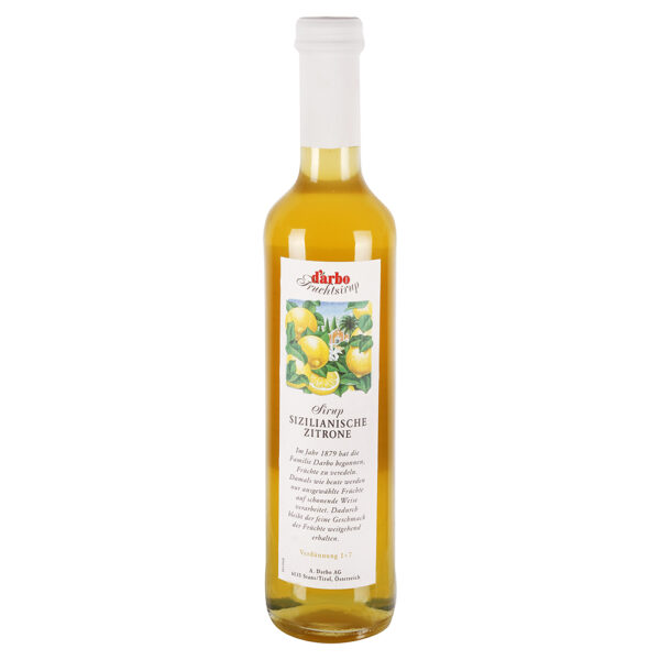 D'arbo sirup Sicílsky citrón 500 ml