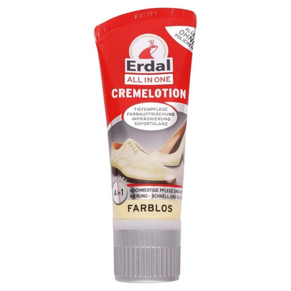 Erdal All In One krém na topánky 4v1 Bezfarebný 50 ml