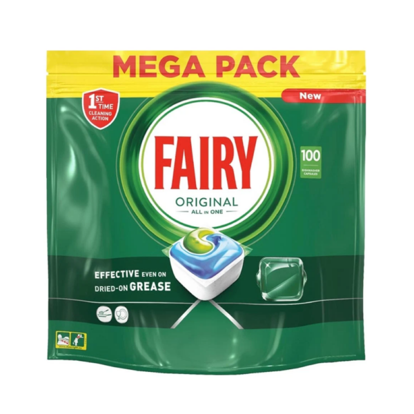 Fairy Original All in One kapsule do umývačky riadu 100 ks