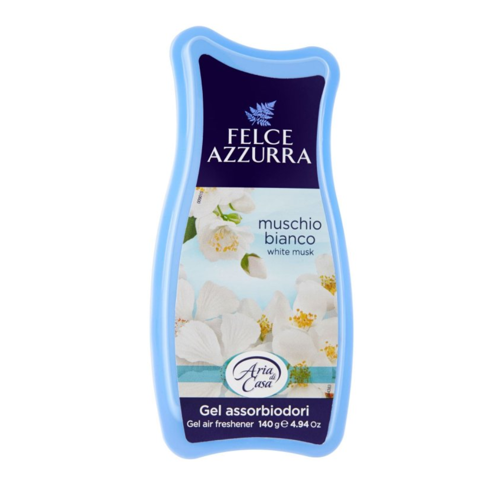 Felce Azzurra gélový osviežovač vzduchu Pižmo biele 140 g