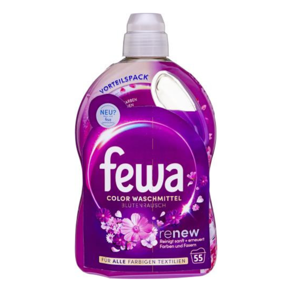 Fewa Renew gél na farebné prádlo s vôňou kvetov 2
