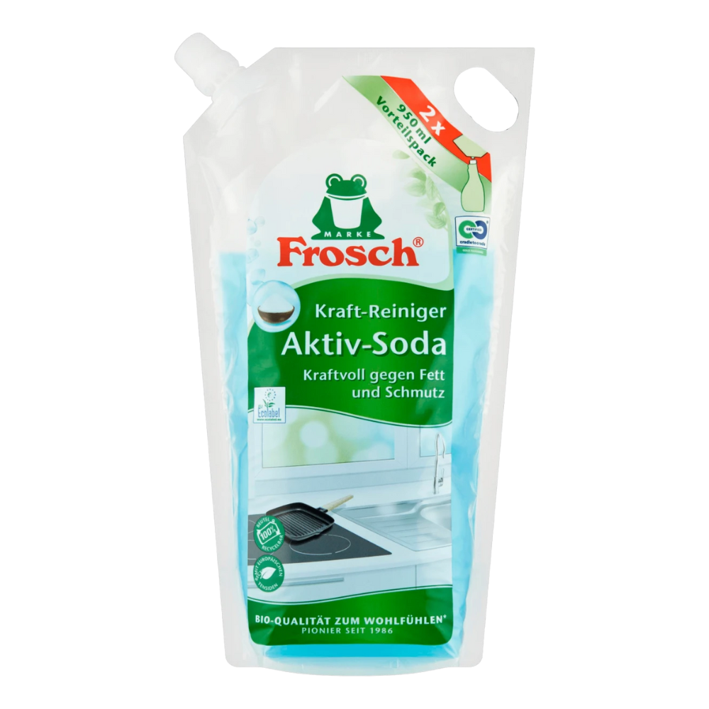 Frosch čistič do kuchyne s aktívnou sódou 950 ml - náhradná náplň