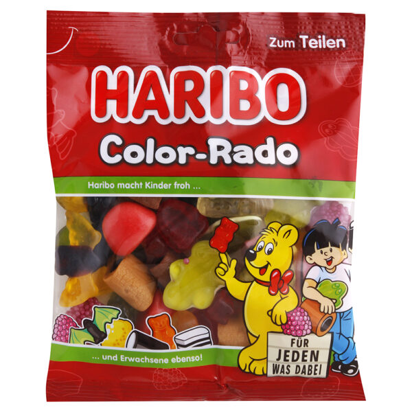 HARIBO želatínové ovocné cukríky Color - Rado 175 g