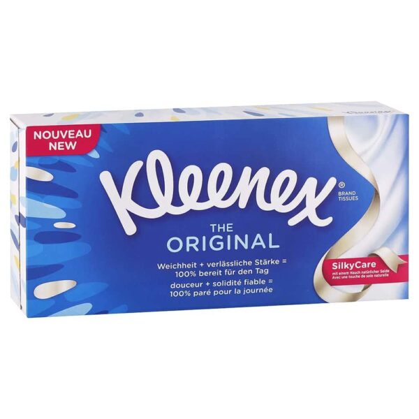 Kleenex papierové vreckovky 3-vrstvové Original 80 ks