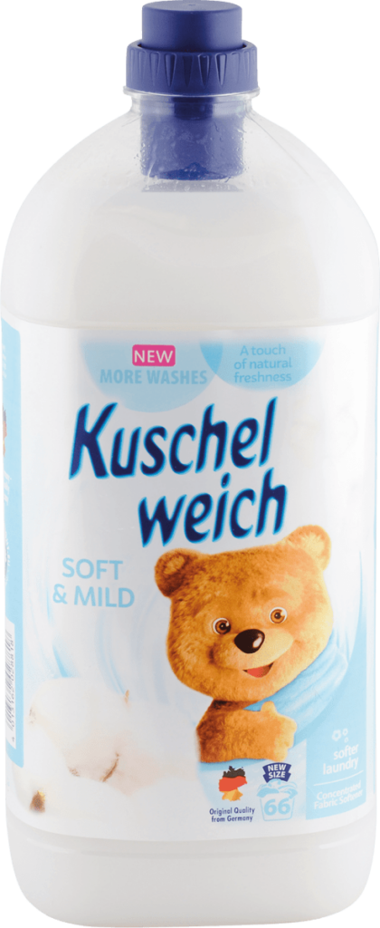 Kuschelweich aviváž Sanft & Mild 2l / 66 praní