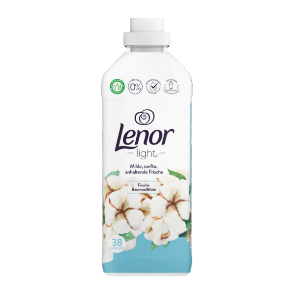 Lenor aviváž Light Kvety bavlny 950 ml / 38 praní