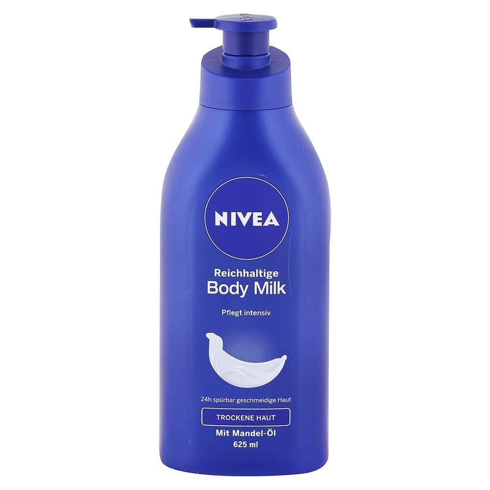 Nivea telové mlieko na suchú pokožku 625 ml