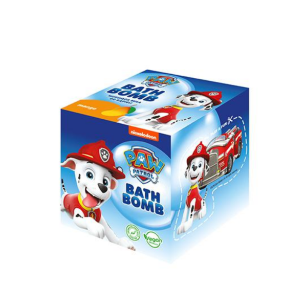 Paw Patrol šumivá bomba do kúpeľa Marshall Mango 165 g