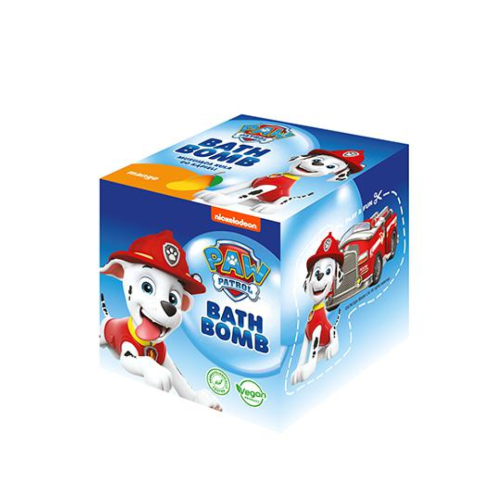 Paw Patrol šumivá bomba do kúpeľa Marshall Mango 165 g