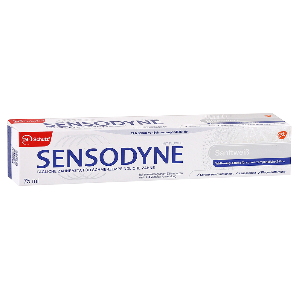 Sensodyne jemne bieliaca zubná pasta 75 ml