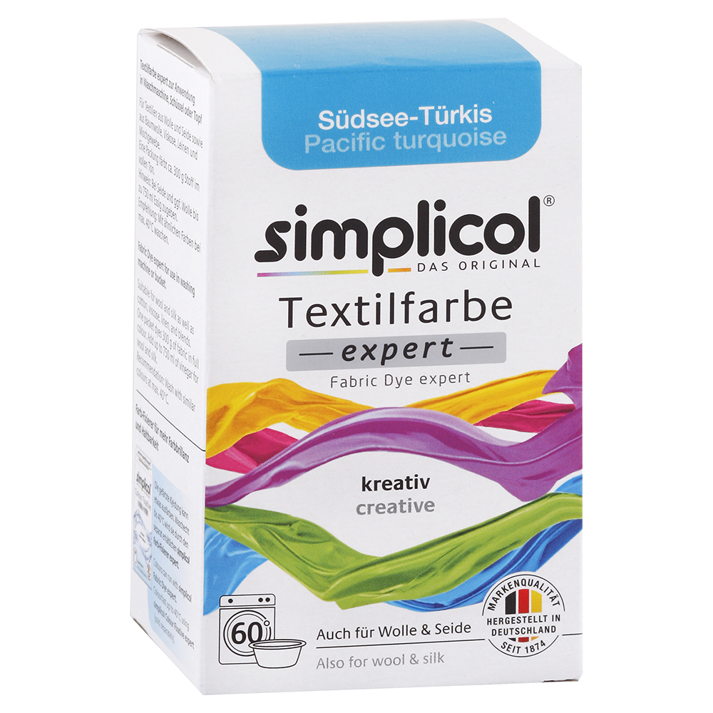 Simplicol farba na textil Tyrkysová 150 g