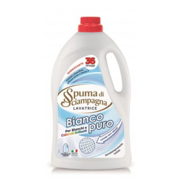 Spuma di Sciampagna univerzálny prací gél Bianco Puro 1620ml / 36 praní