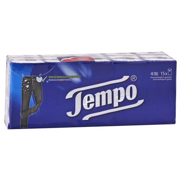 Tempo hygienické vreckovky 15 balíkov