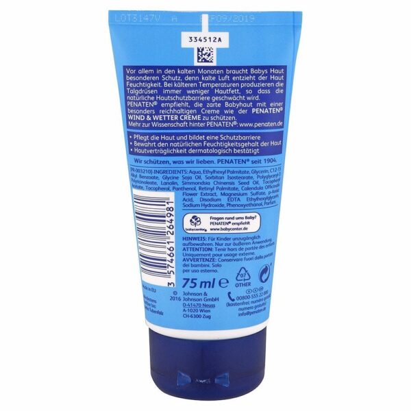 Penaten Baby detský krém proti mrazu 75 ml - Image 2