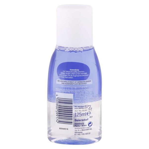 Nivea dvojfázový odličovač očí a mejkapu 125 ml - Image 2