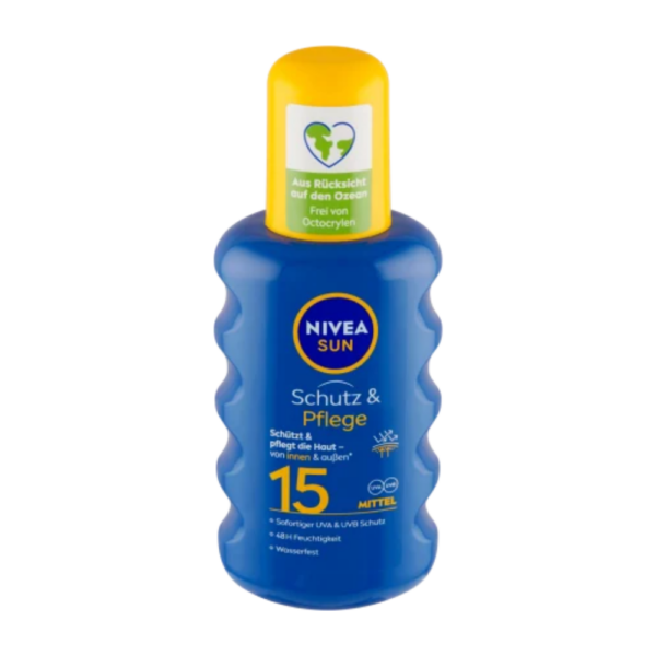 Nivea Sun hydratačné sprej na opaľovanie SPF 15 200 ml