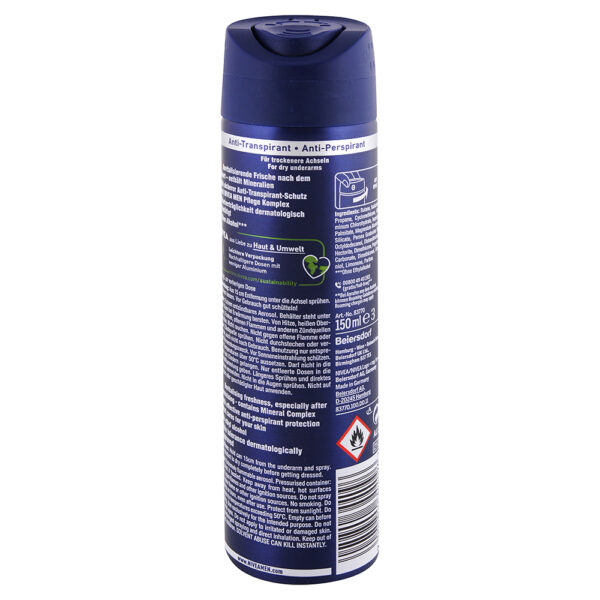 Nivea Men sprejový dezodorant pre mužov Sport 150 ml - Image 2