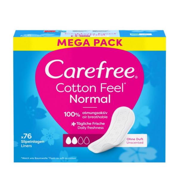 Carefree intímky Cotton Feel 76 ks