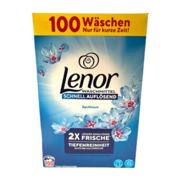 Lenor univerzálny prací prášok 2v1 Aprílová sviežosť 6 kg / 100 praní