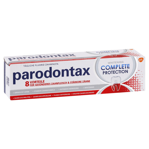 Parodontax bieliaca zubná pasta Complete Protection Whitening 75 ml - Image 3