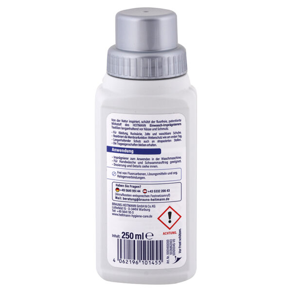 Heitmann impregnačný prací prostriedok na pranie 250 ml - Image 2
