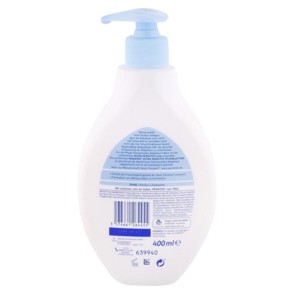 PENATEN Baby detské telové mlieko Ultra Sensitiv 400 ml - Image 2
