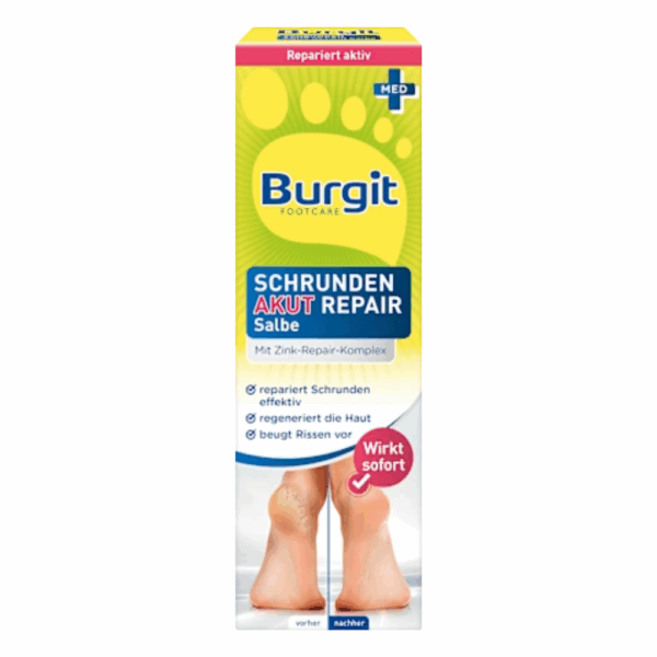 Burgit krém na popraskané päty 60 ml