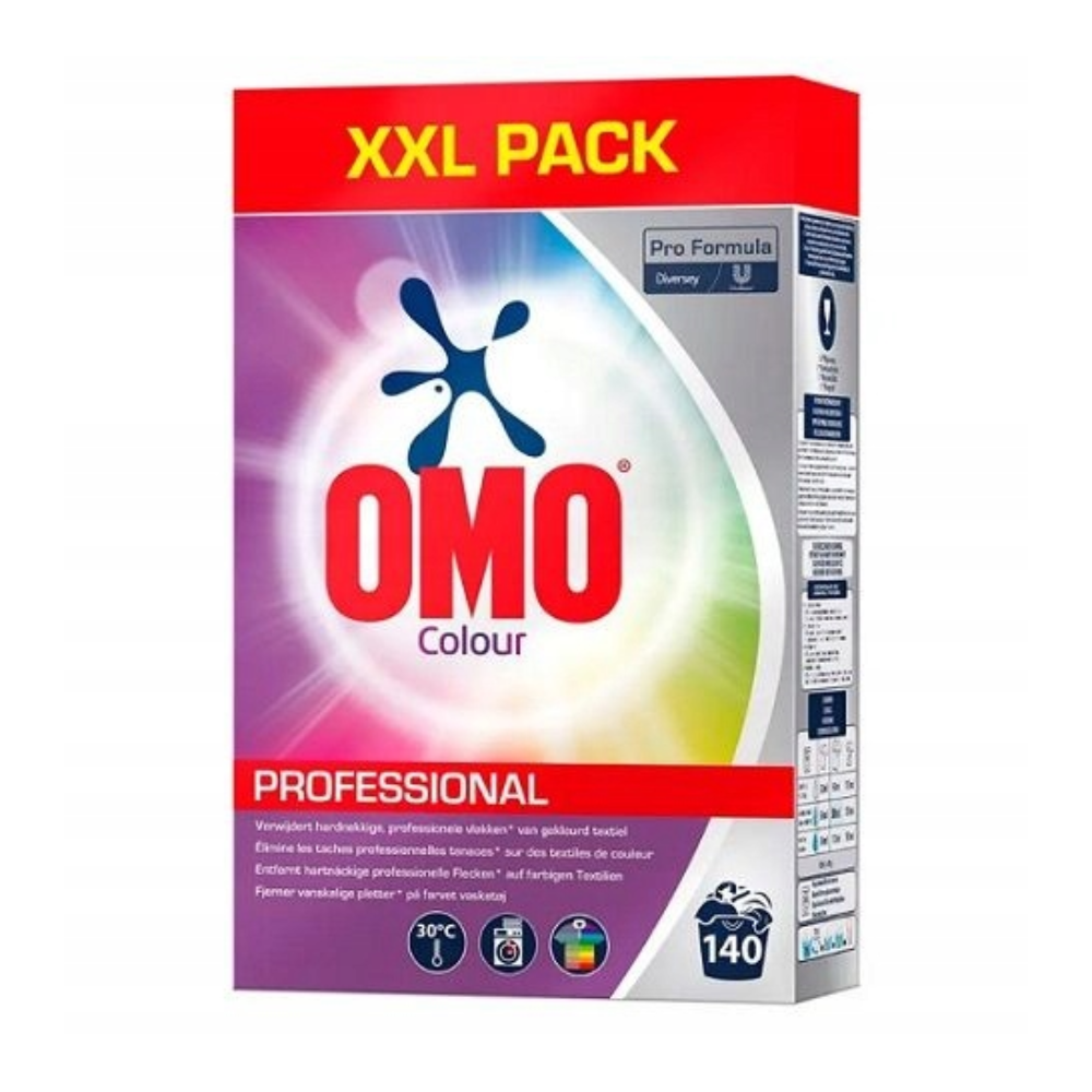 OMO Professional Color prášok na pranie 7 kg / 140 praní